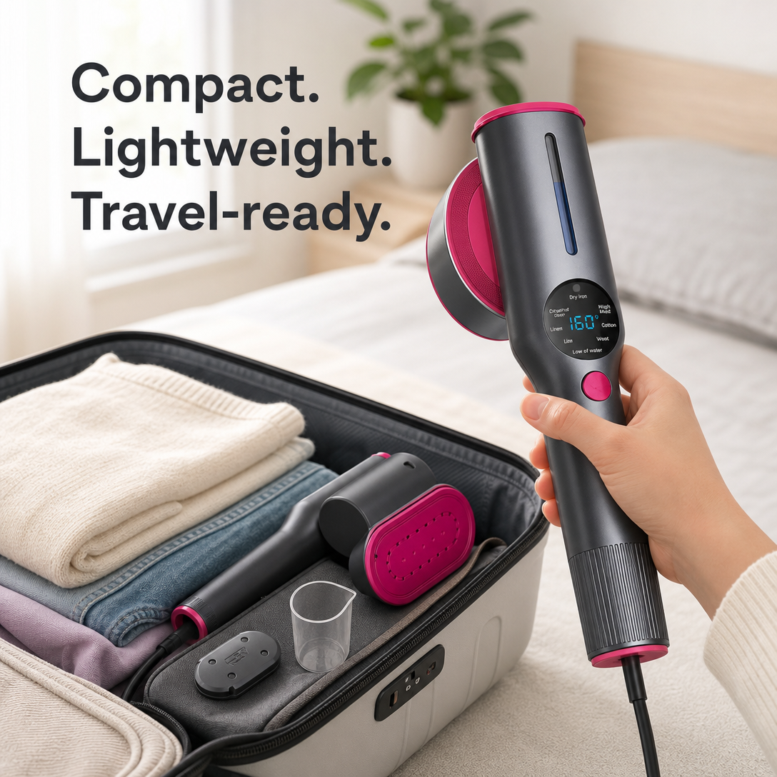 SteamGlide - 2-in-1 Handheld Steam Iron