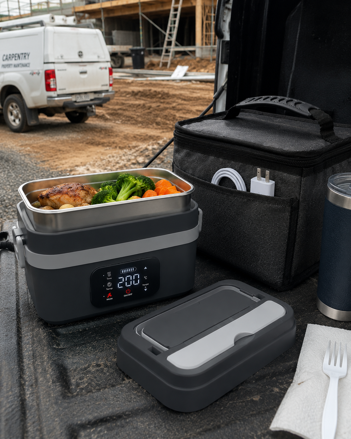 Heativa - Portable Electric Heating Lunch Box