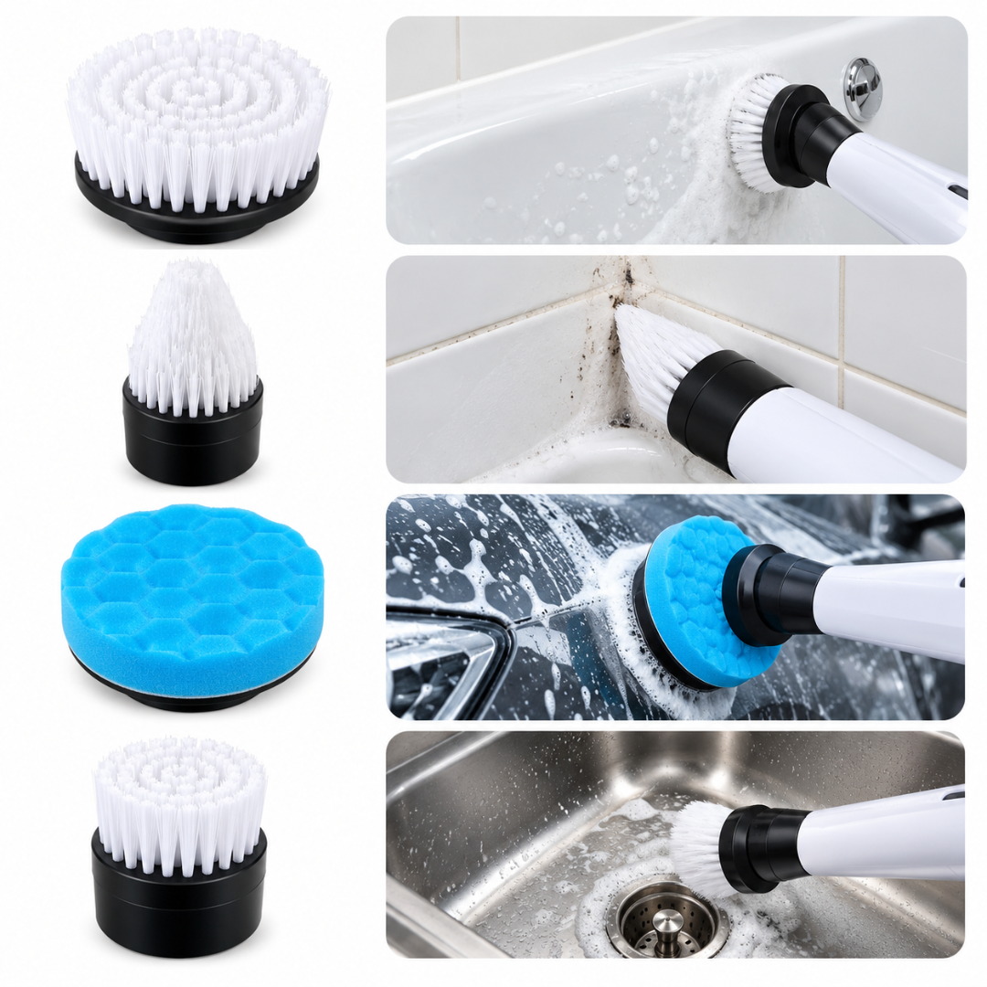 ScrubMate - Extendable Electric Spin Scrubber