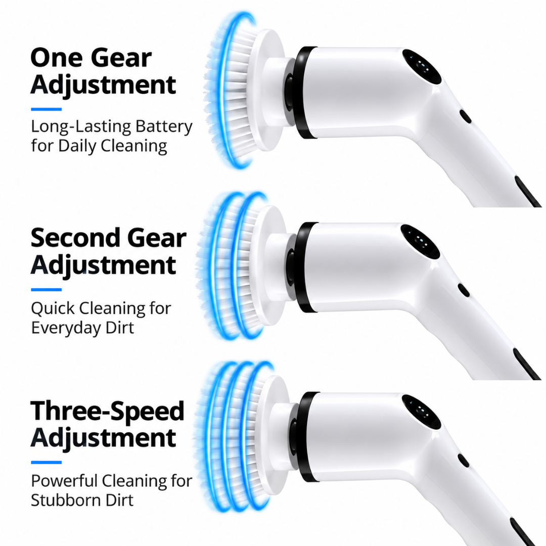ScrubMate - Extendable Electric Spin Scrubber