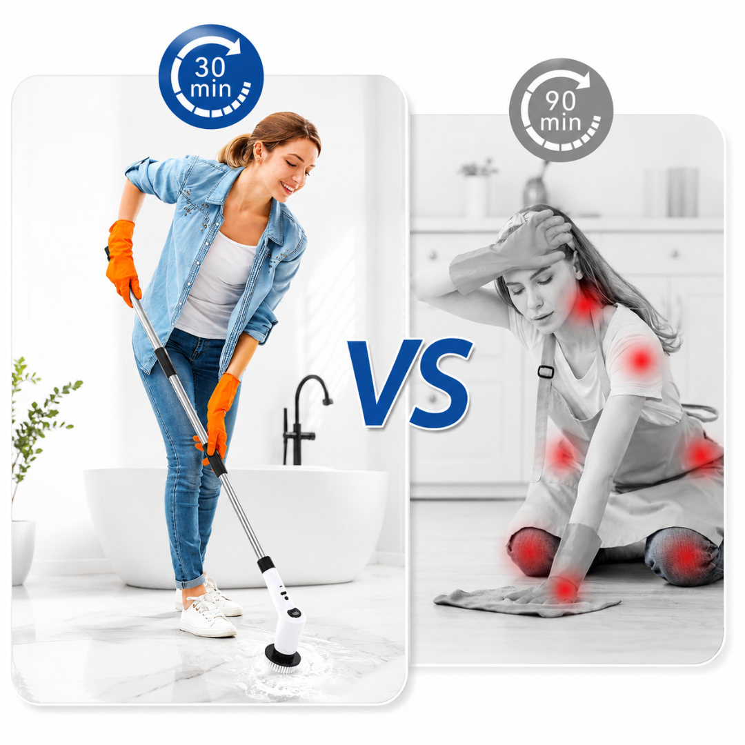 ScrubMate - Extendable Electric Spin Scrubber