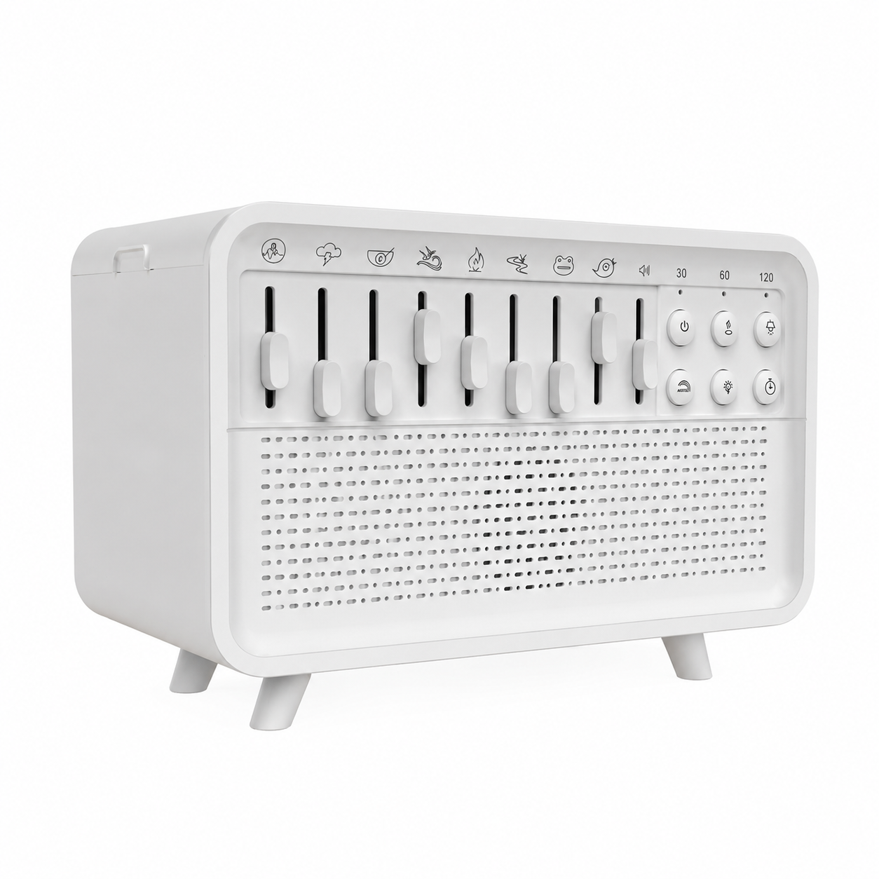 CalmNest - 4 in 1 White Noise Speaker & Humidifier
