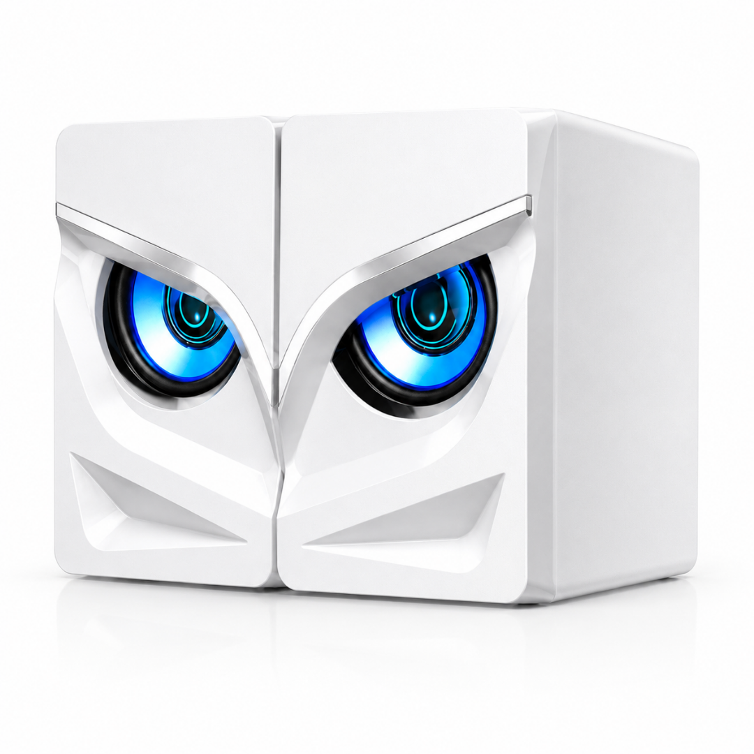 PulseGlow - LED Desktop Speakers with Bluetooth