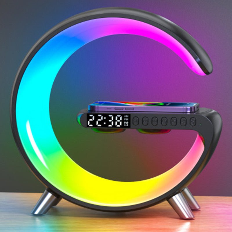 AuraGlow – LED Charging Lamp wtih Speaker - OneTapWireless
