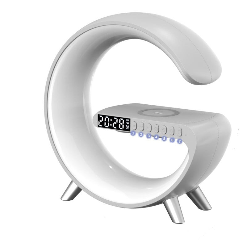 AuraGlow – LED Charging Lamp wtih Speaker - OneTapWireless