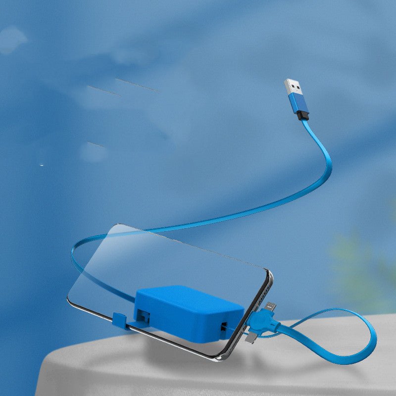 SnapCable – Retractable 3in1 Charging Cable - OneTapWireless