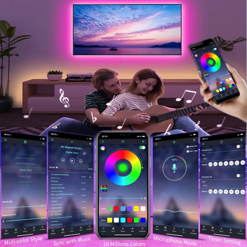 Vibrant LED Light Strip - OneTapWireless