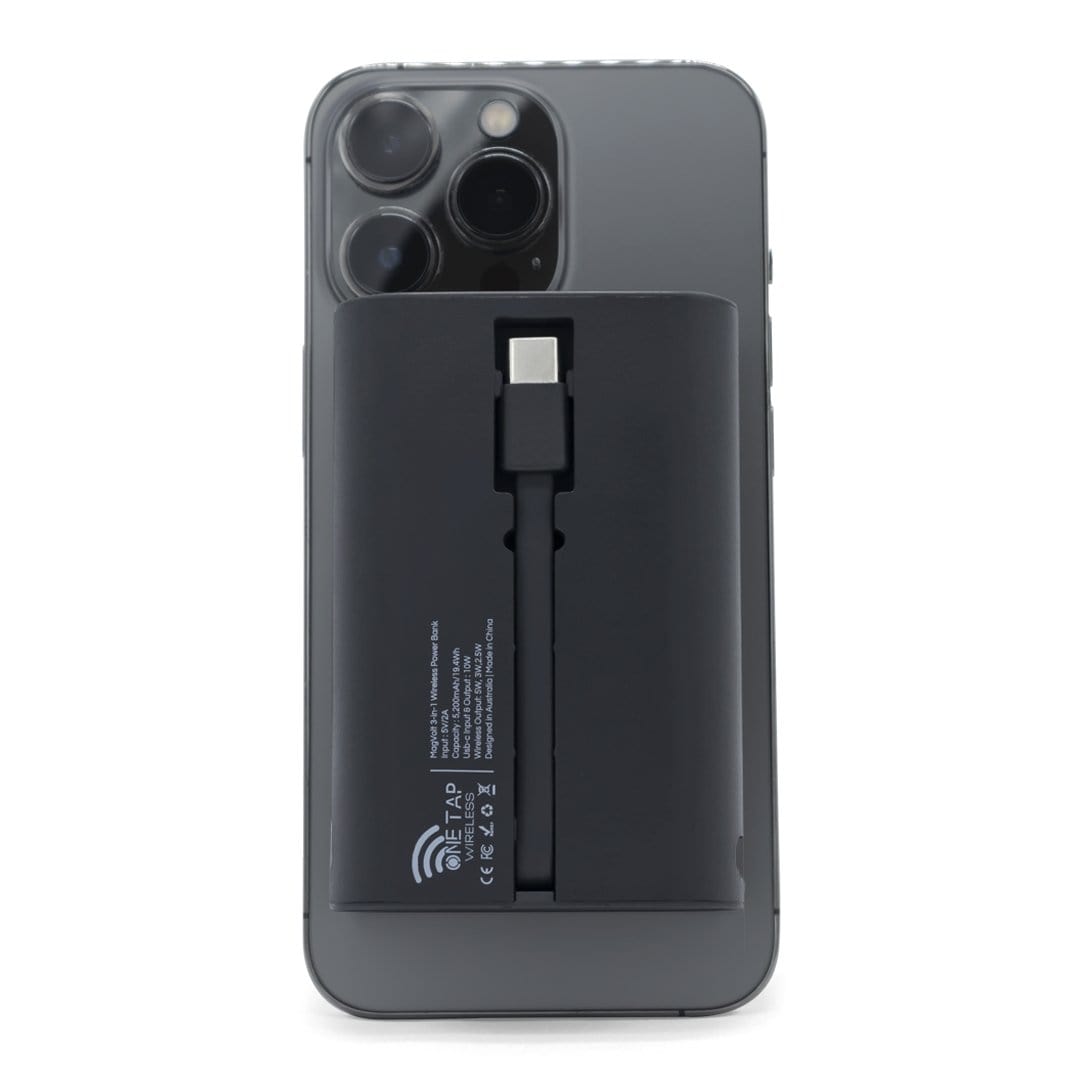 MagVolt - 3 in 1 Portable Magnetic Wireless Power Bank - OneTapWireless