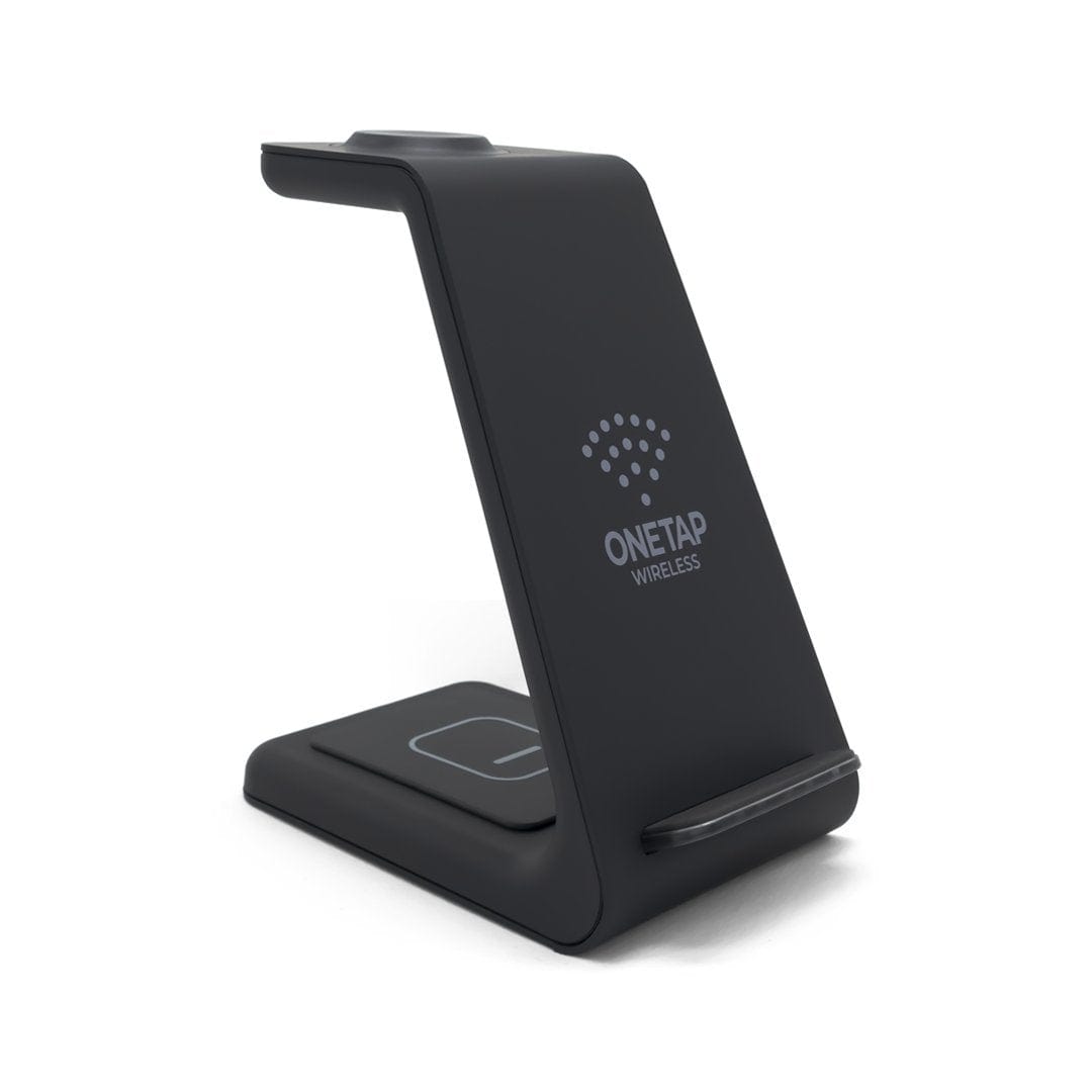 PowerBase - 3 - IN - 1 Wireless Charger - OneTapWireless