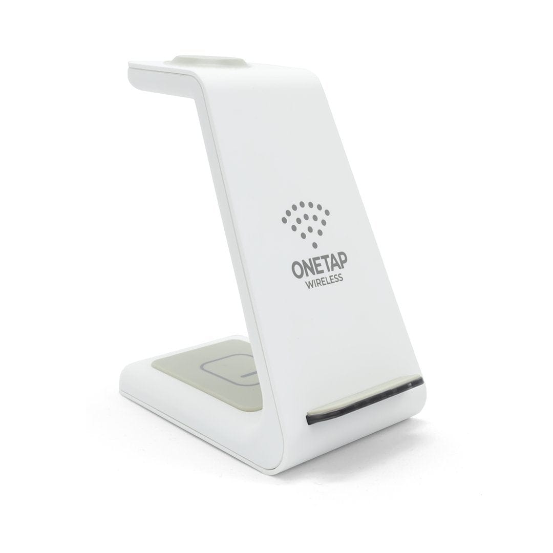 PowerBase - 3 - IN - 1 Wireless Charger - OneTapWireless