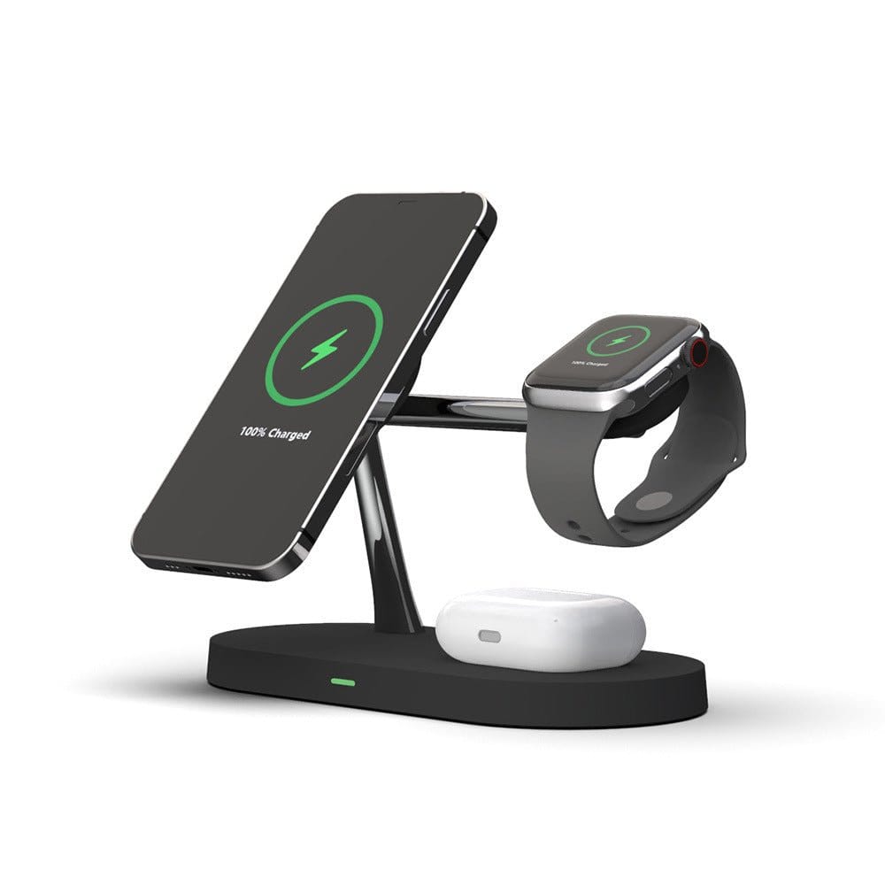 QuadBase 4 - in - 1 Wireless Charger with MagSafe - OneTapWireless