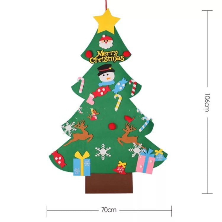 TinyTree - Kids DIY Felt Christmas Tree