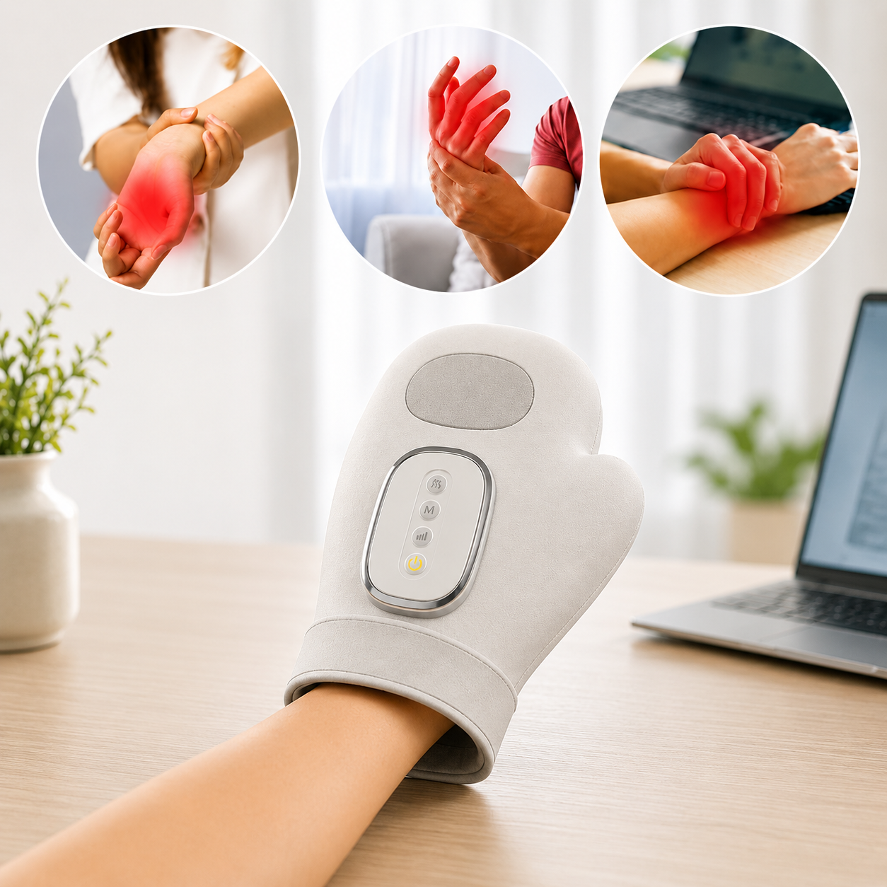 FlexRelief - Heated Wrist & Finger Massager