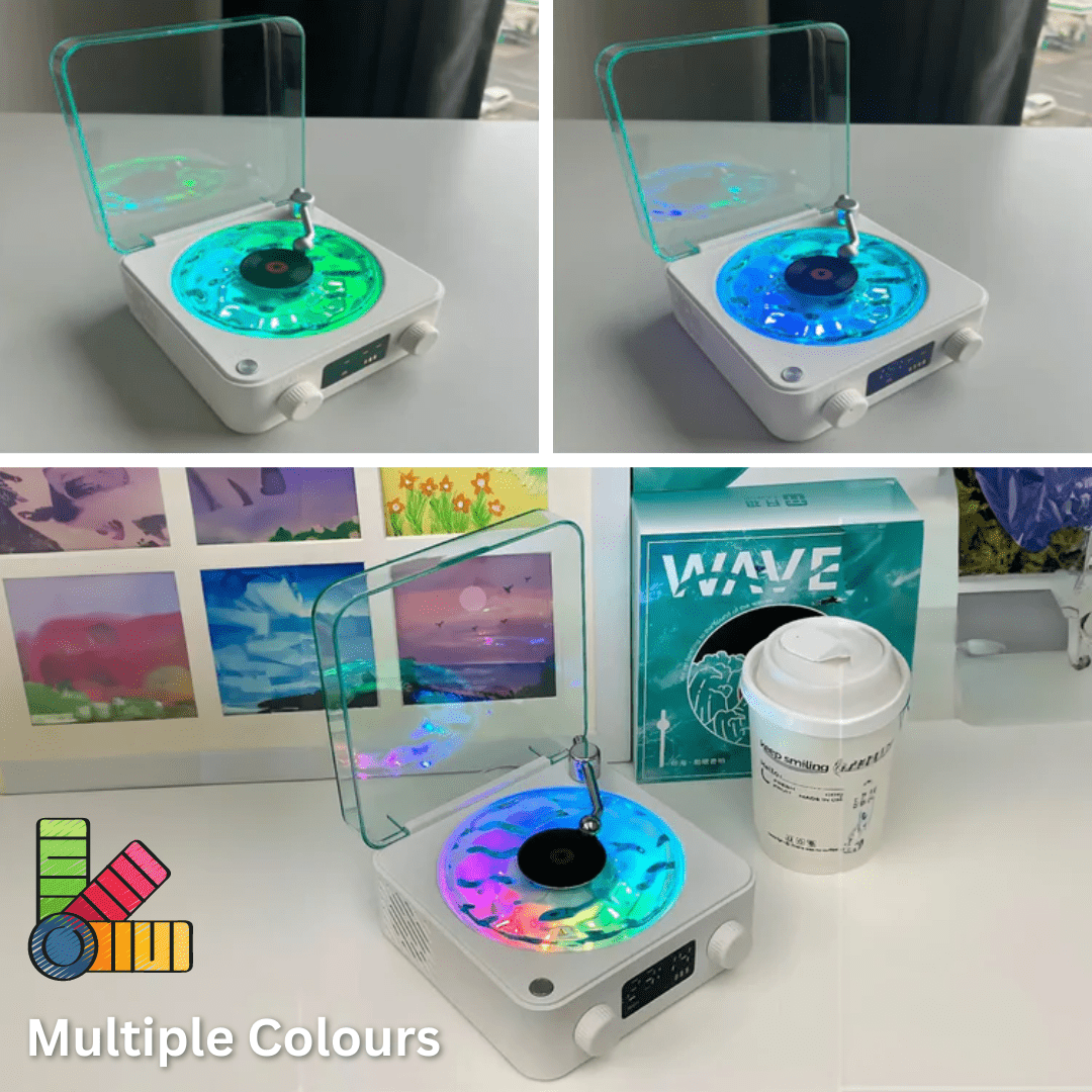 WavesVinyl - Galaxy Projector Speaker