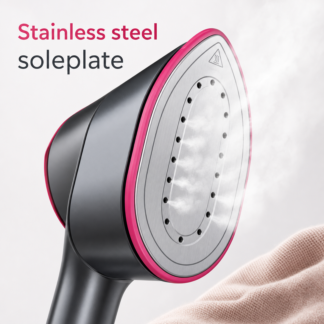 SteamGlide - 2-in-1 Handheld Steam Iron