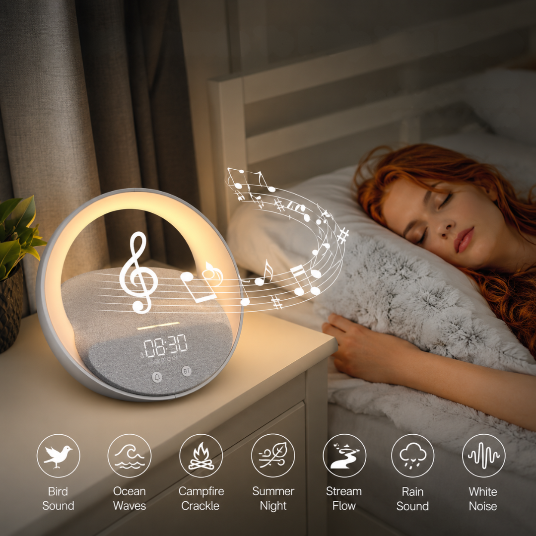 HaloDock - Wireless Charger & Alarm Clock