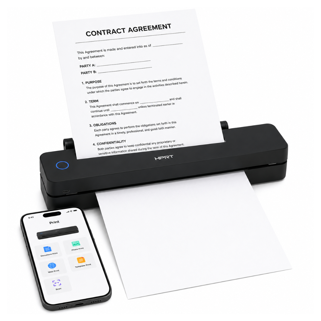 PortaPrint - Wireless Inkless A4 Printer