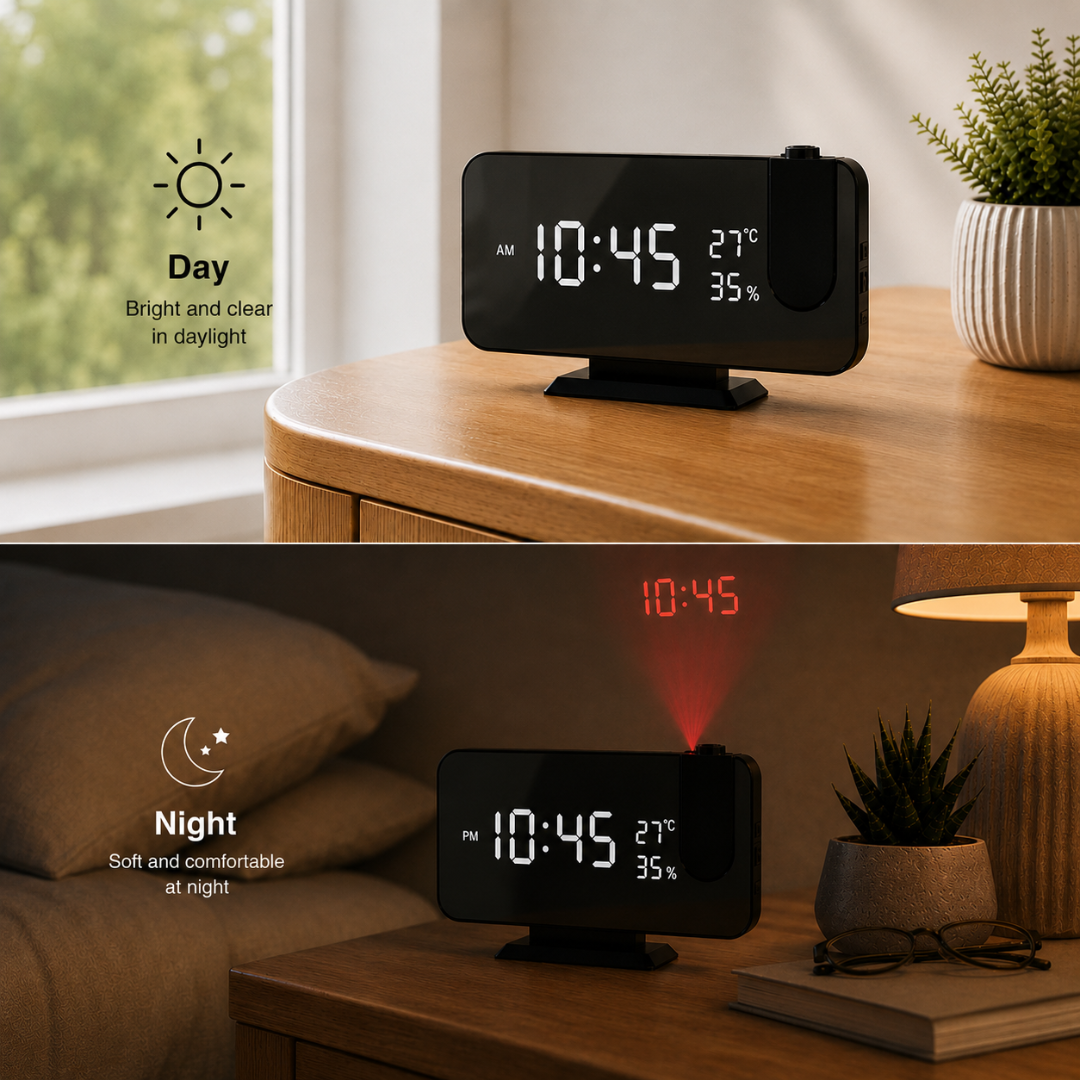ZenLumin - Radio Projection Alarm Clock