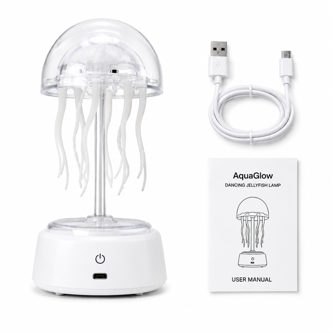 AquaGlow - Dancing Jellyfish Lamp