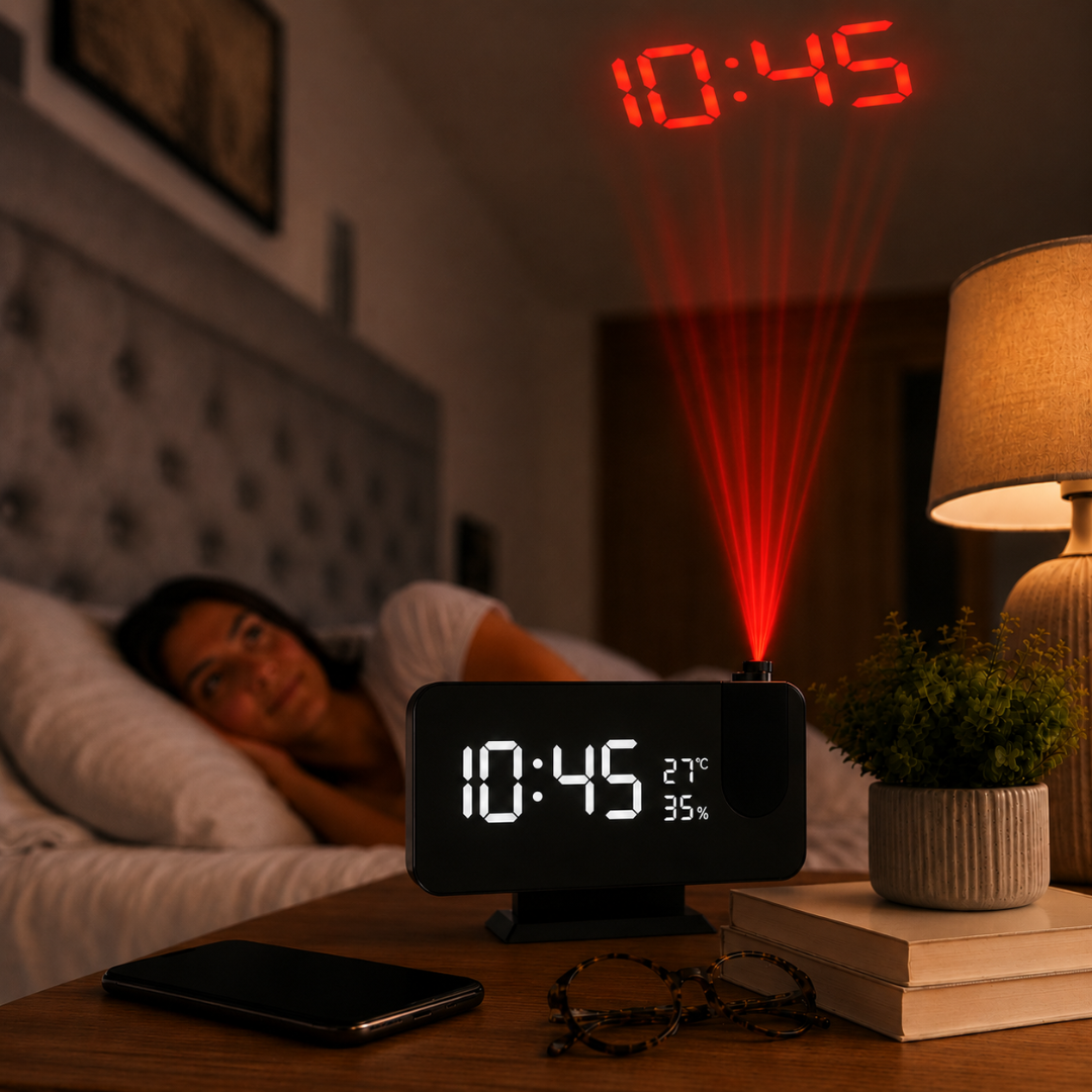 ZenLumin - Radio Projection Alarm Clock