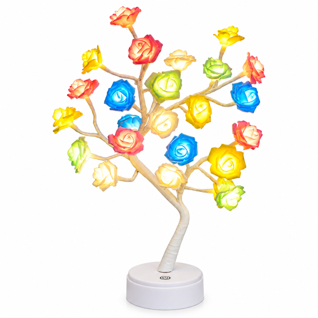 RoseNest - Touch Control LED Rose Tree Lamp