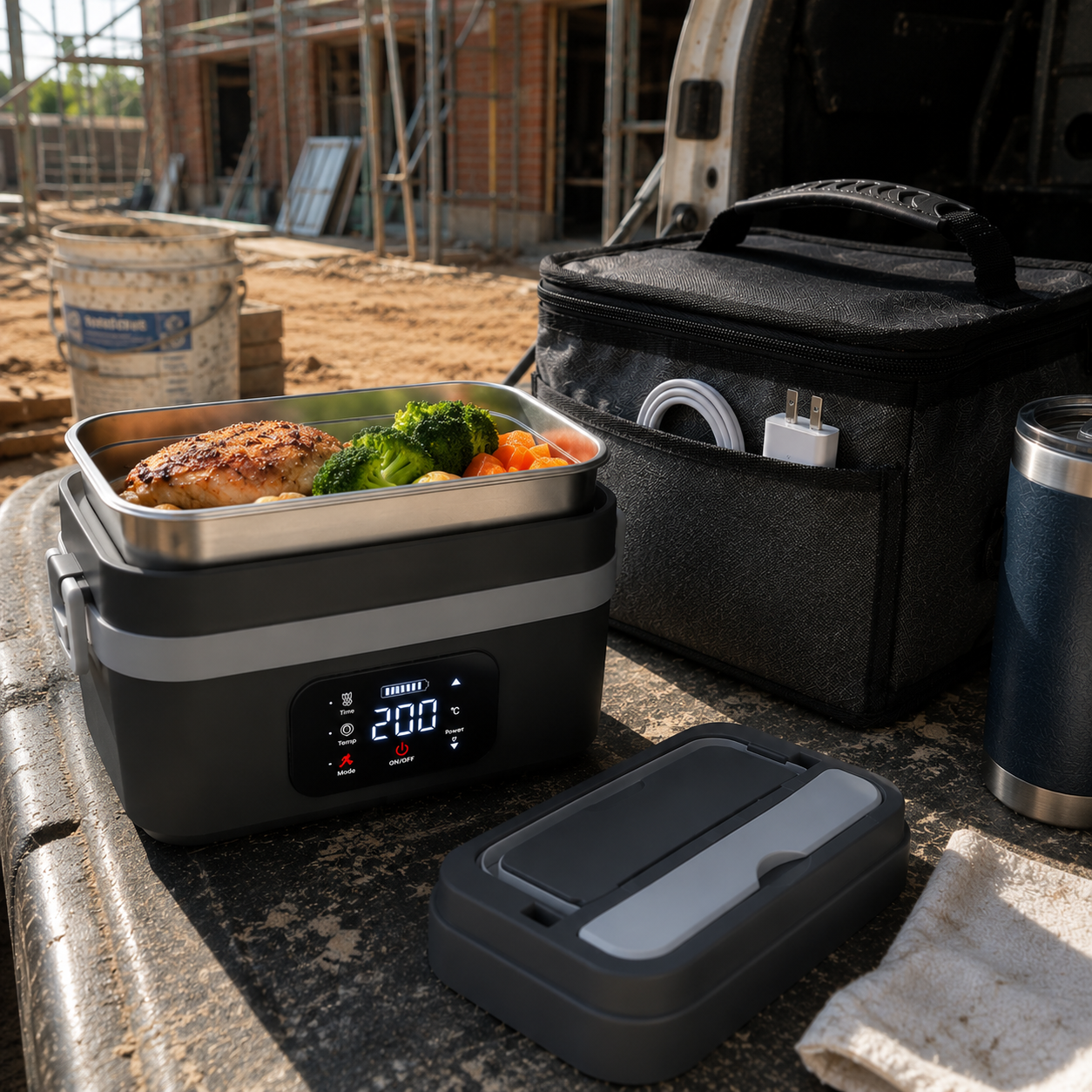 Heativa - Portable Electric Heating Lunch Box