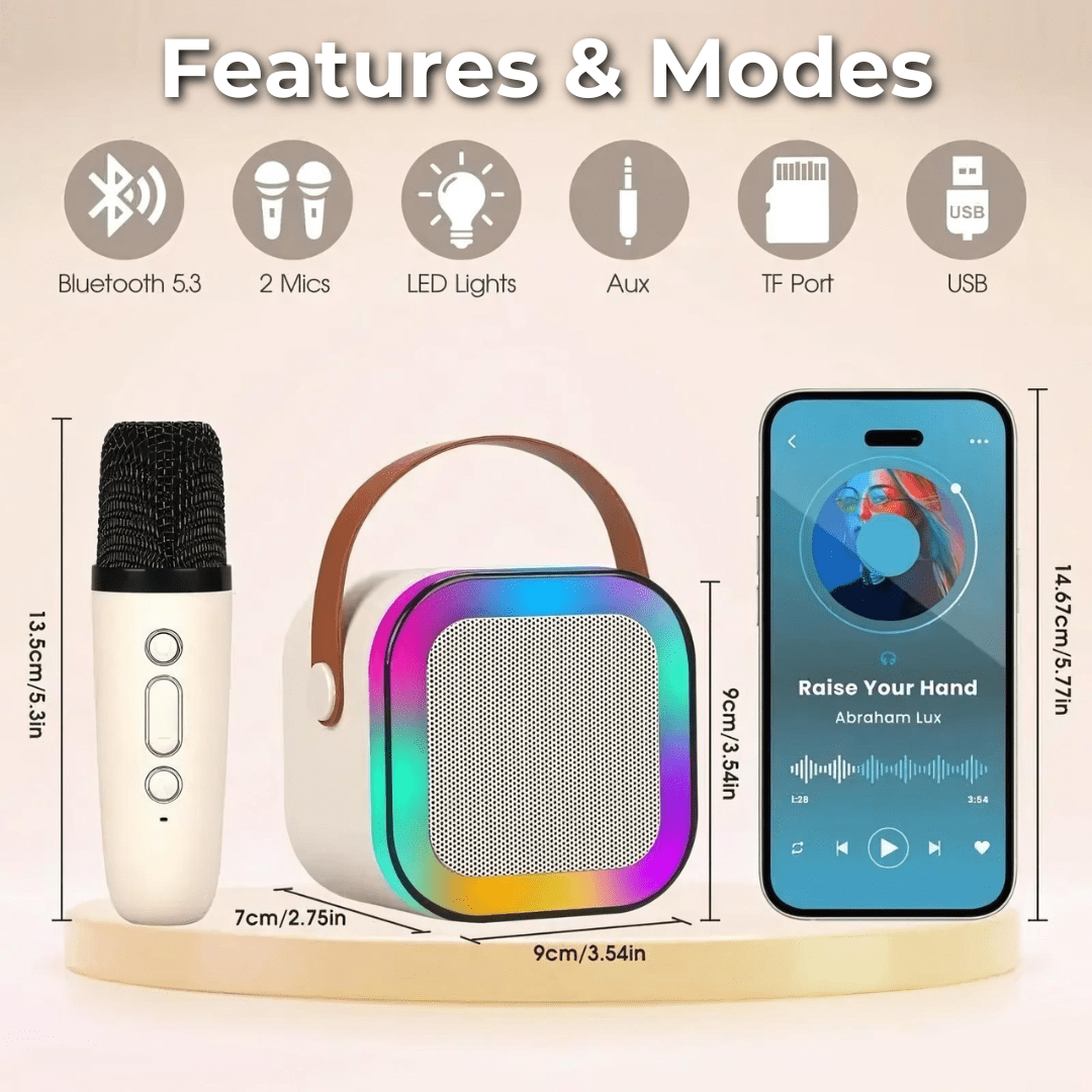 JiveBox Pro - Portable Karaoke Set