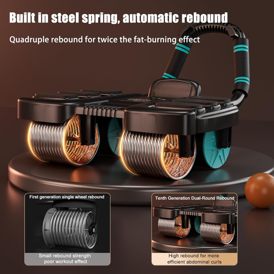 Rollaxa Ab Roller with Assistive Auto-Return