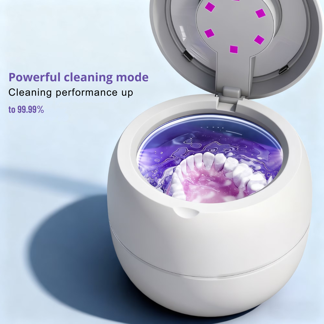 DentaSonic - UV Ultrasonic Retainer & Denture Cleaner