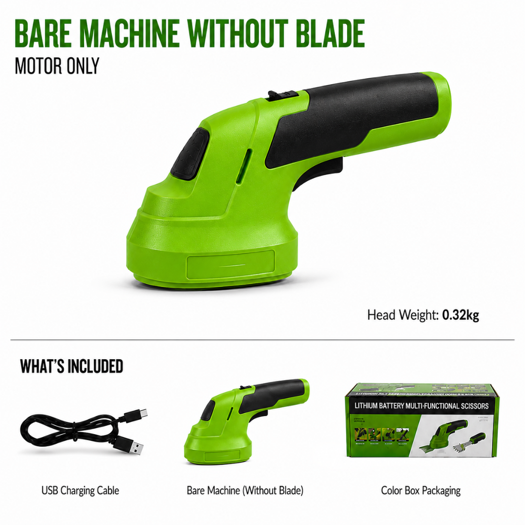 TurfVolt - 2-in-1 Cordless Grass Shear & Hedge Trimmer