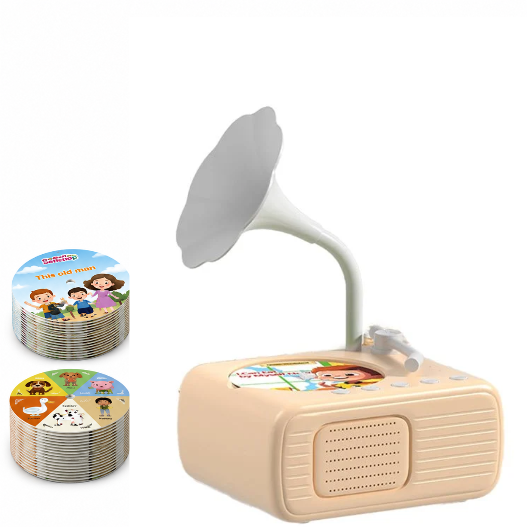 TinyBuddy - Sing & Learn Gramophone for Kids