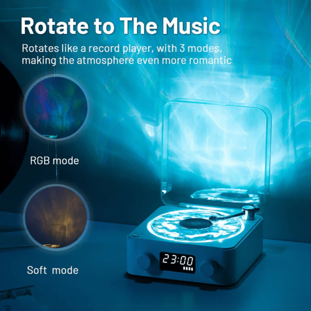 WavesVinyl - Galaxy Projector Speaker