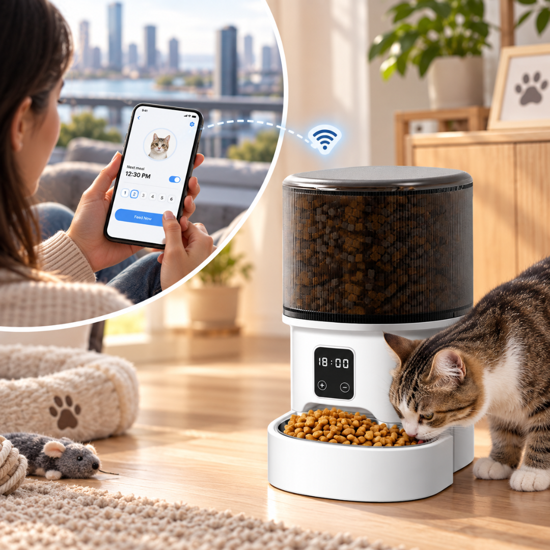 PawFeed - WiFi Smart Pet Feeder