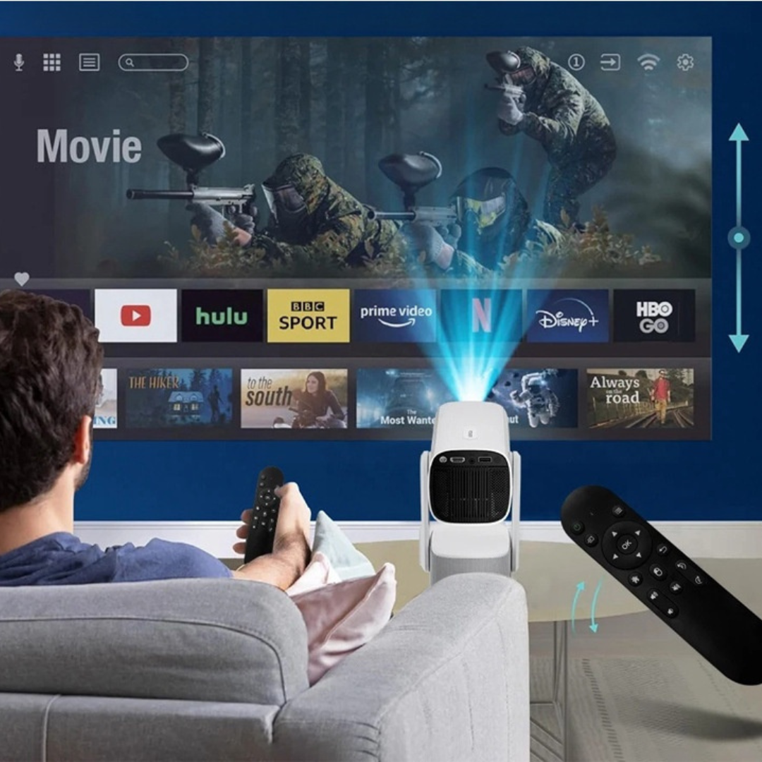 PortaView360 Wireless - Battery Operated Ultra HD Projector