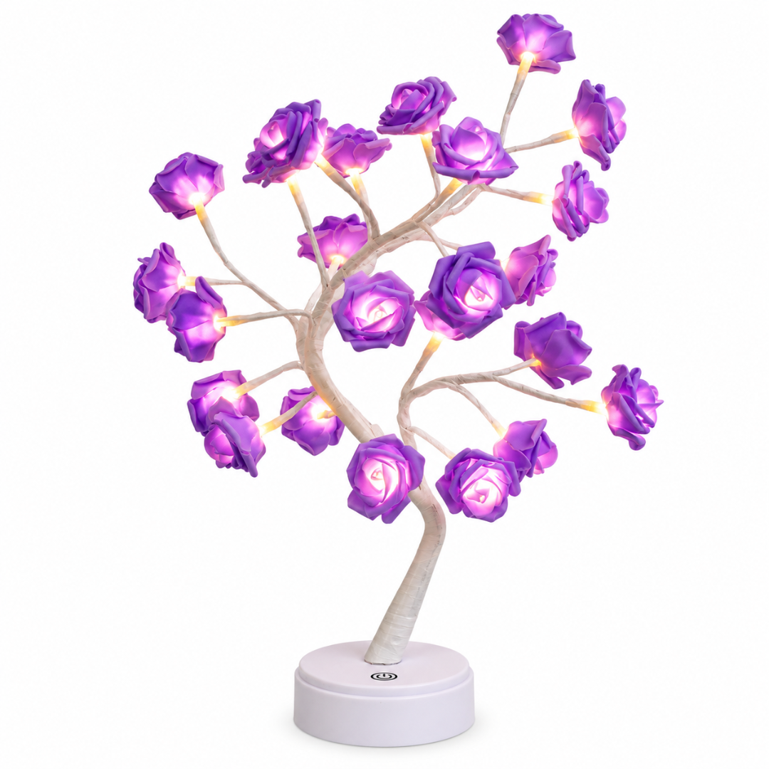 RoseNest - Touch Control LED Rose Tree Lamp