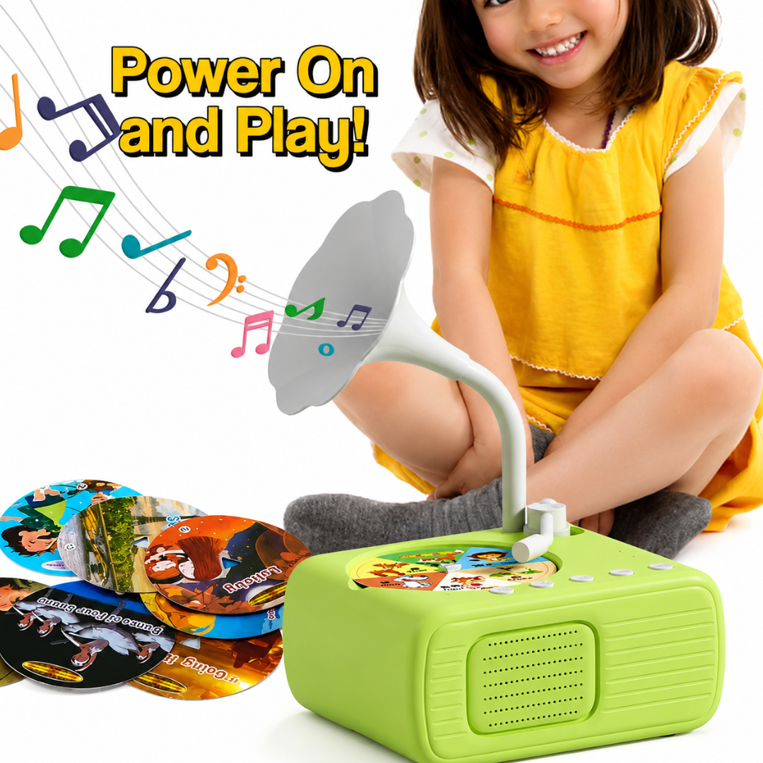 TinyBuddy - Sing & Learn Gramophone for Kids