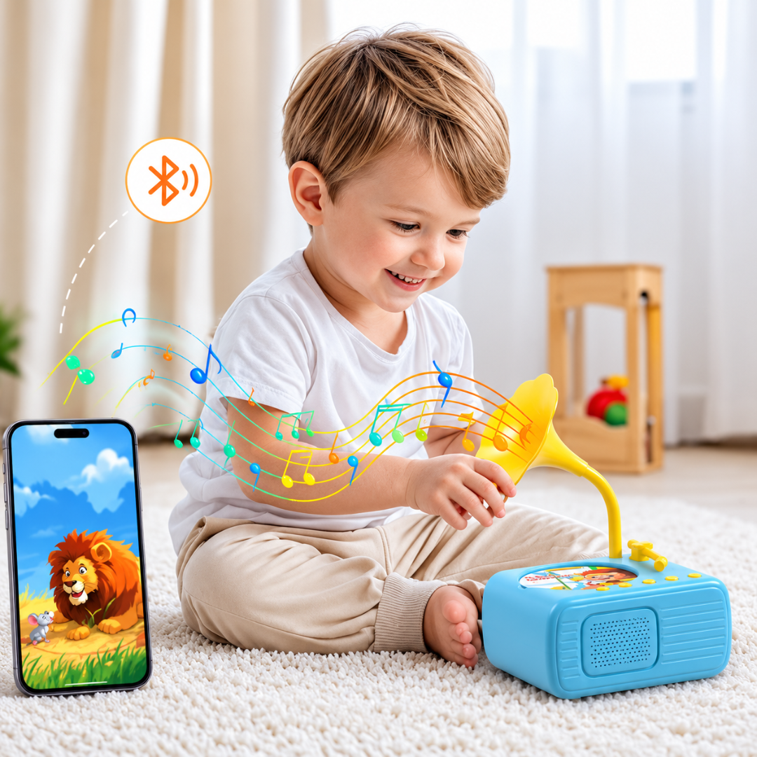 TinyBuddy - Sing & Learn Gramophone for Kids
