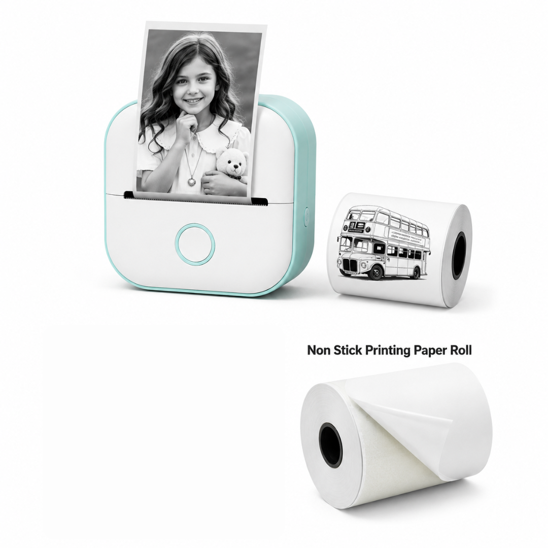 PrintBuddy - Portable Bluetooth Label Printer