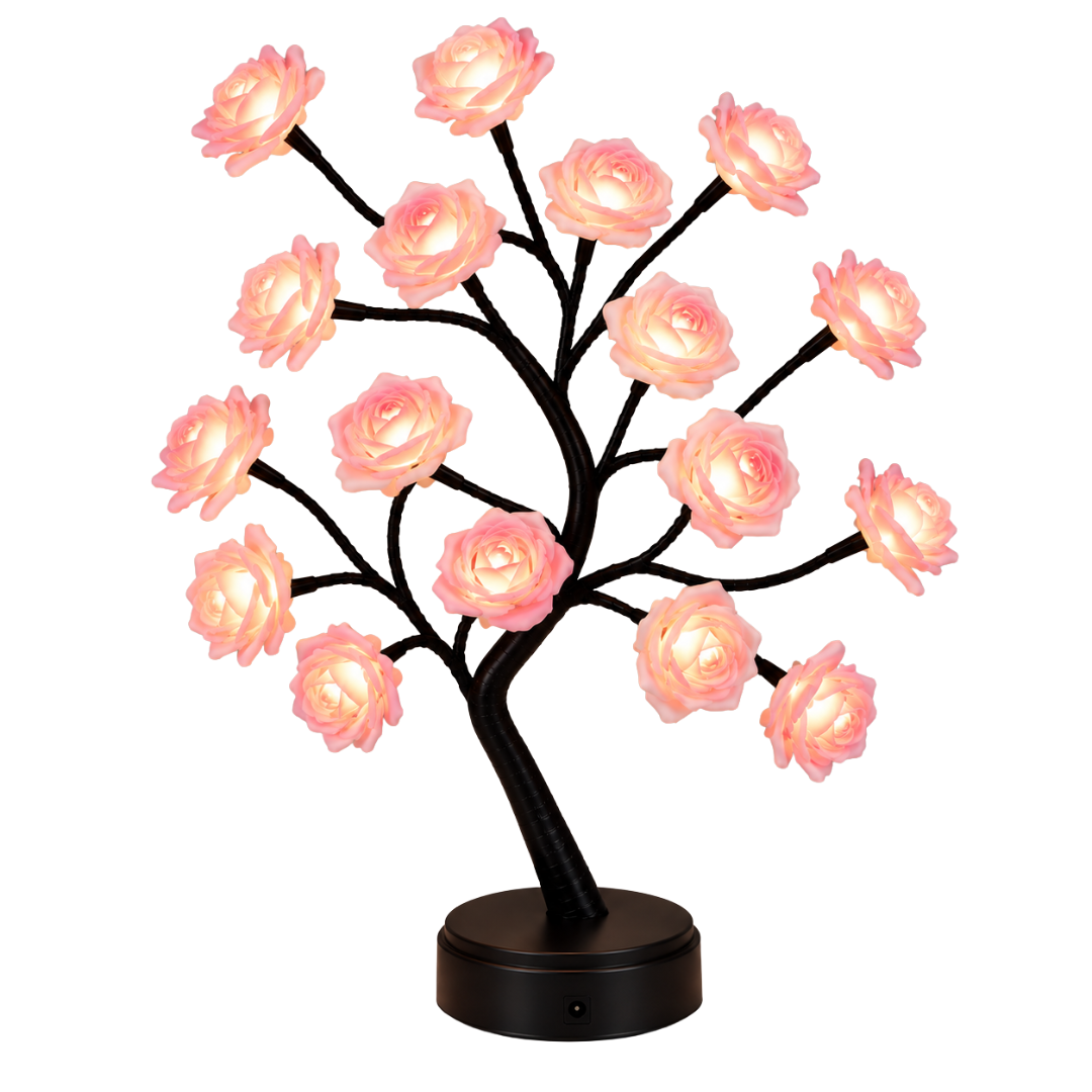 RoseNest - Touch Control LED Rose Tree Lamp