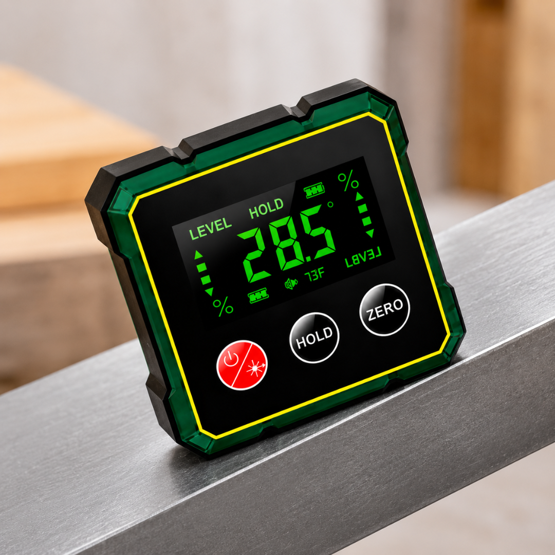 AngleMate - Digital Magnetic Level & Angle Finder