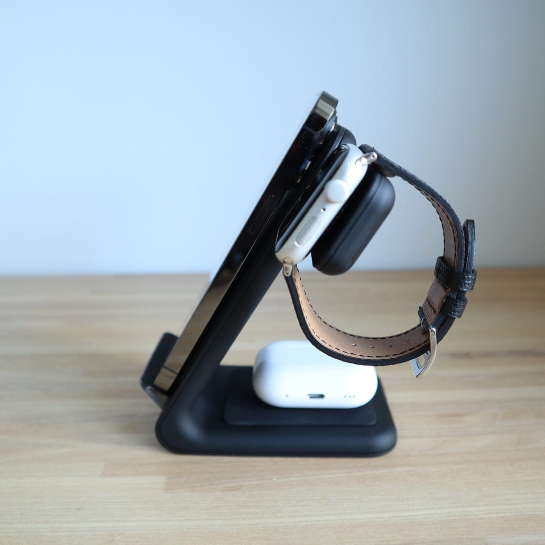PowerBase Pro - 3-in-1 Wireless Charger