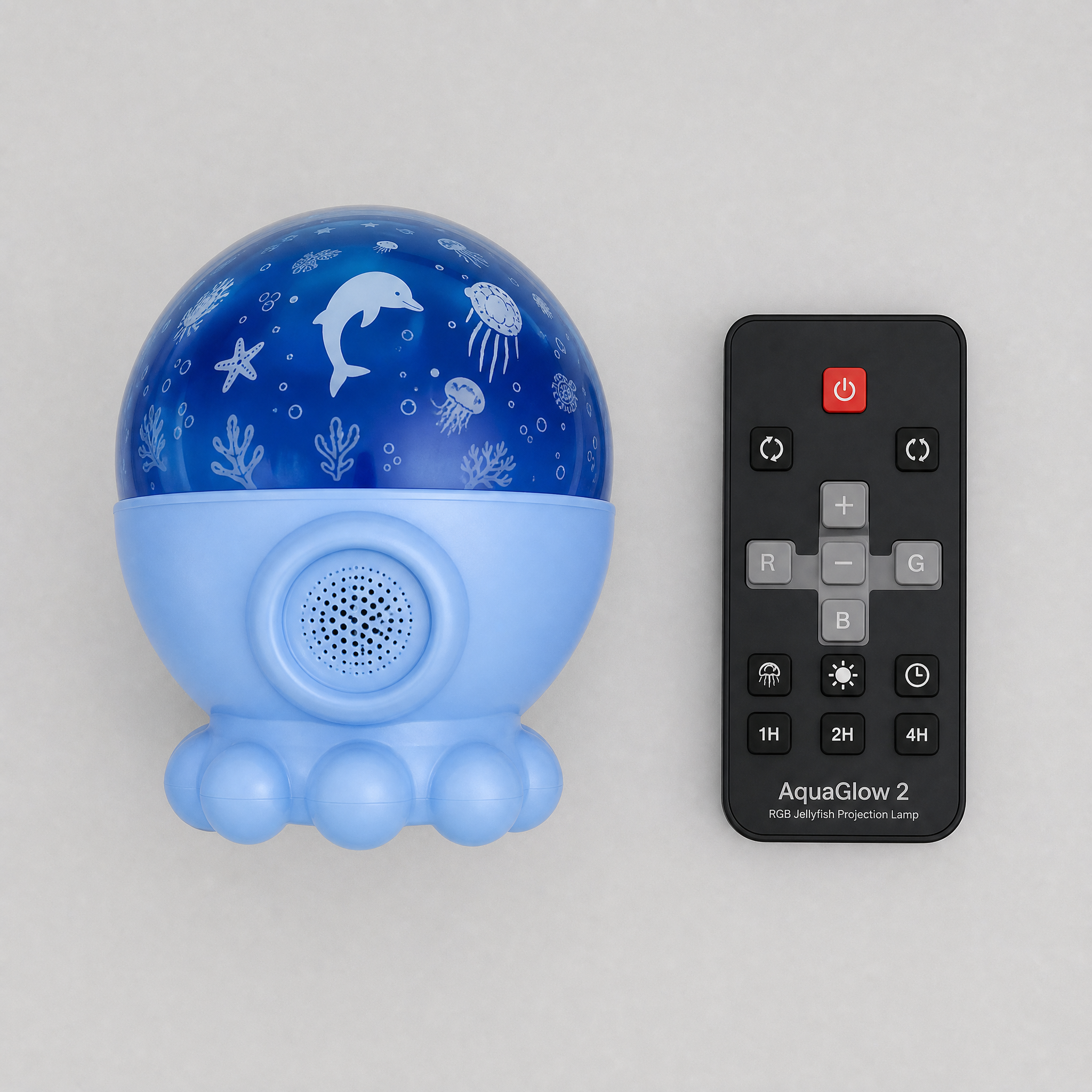 AquaGlow 2 - RGB Jellyfish Projection Lamp