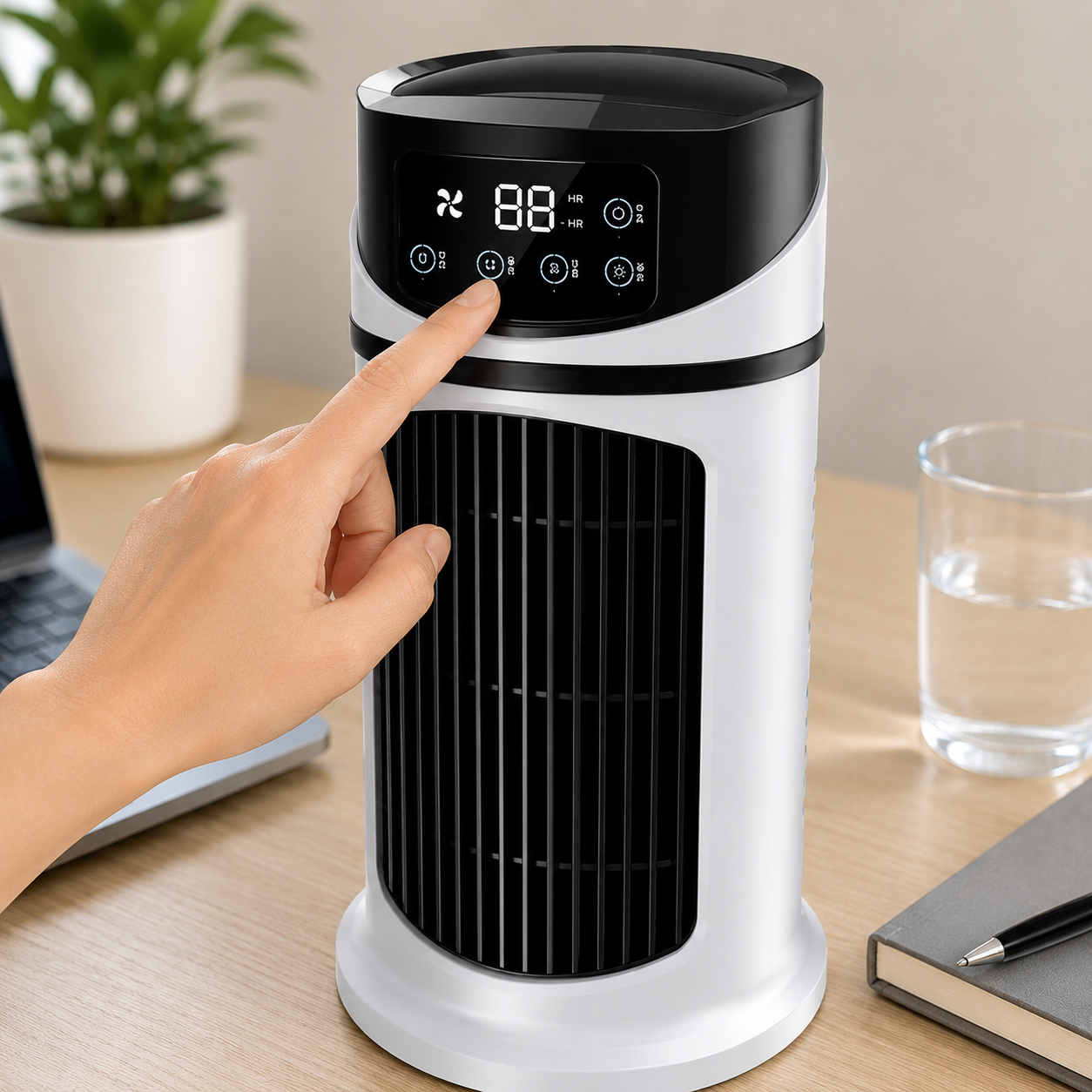 FrostBreeze - Portable USB Ice Cooling Fan