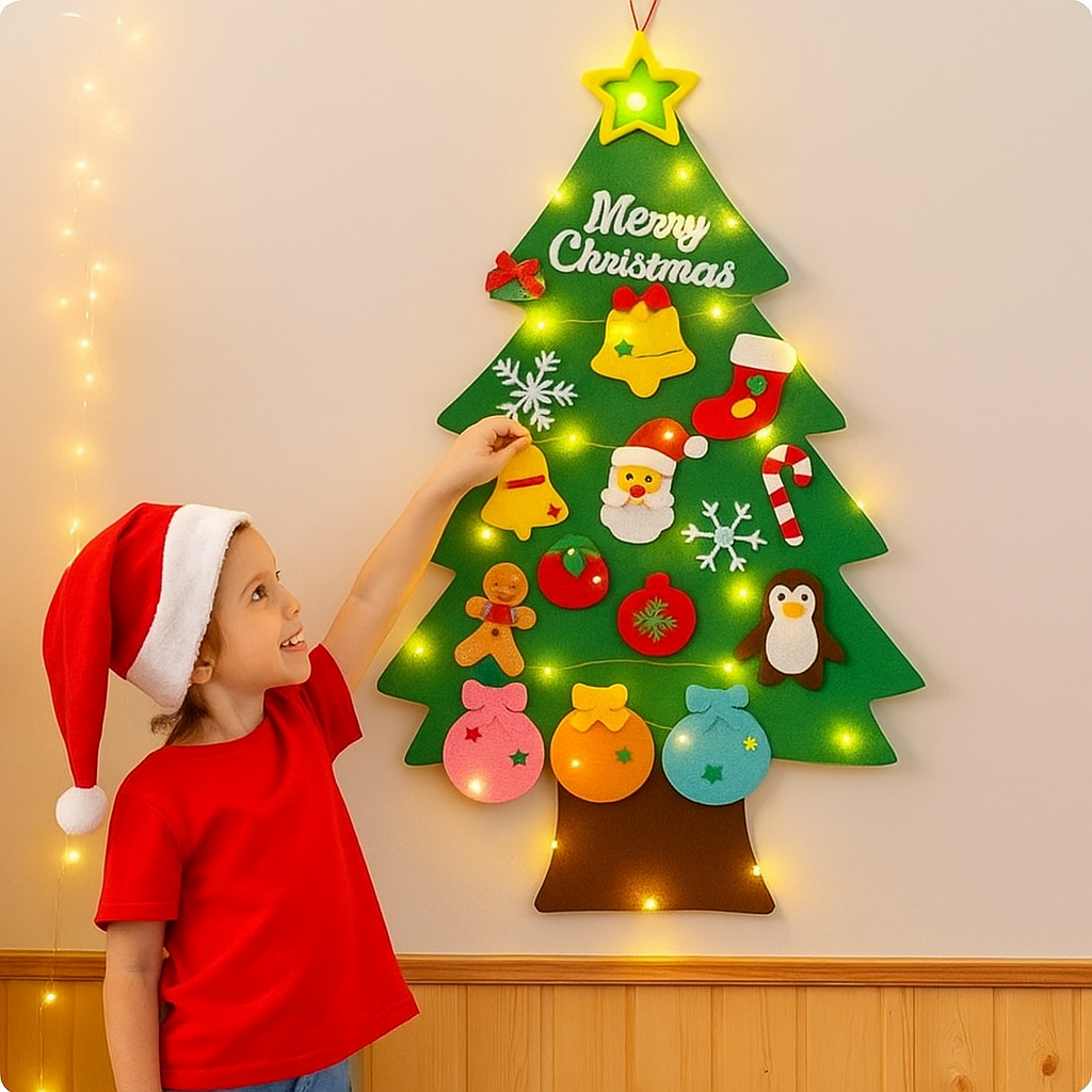 TinyTree - Kids DIY Felt Christmas Tree