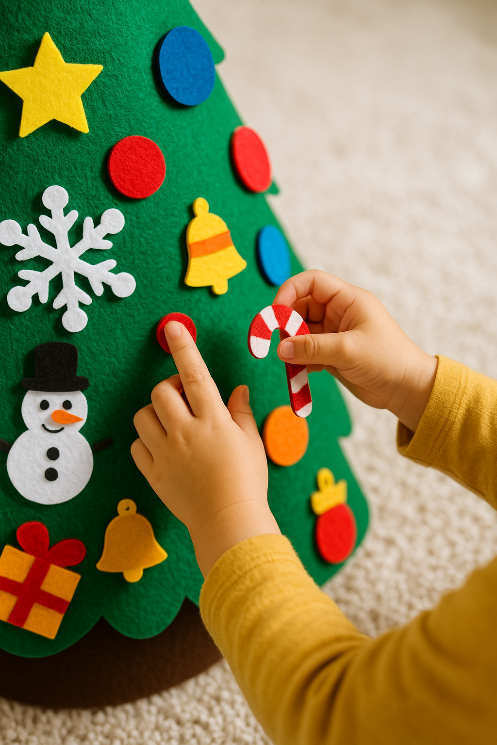 TinyTree - Kids DIY Felt Christmas Tree