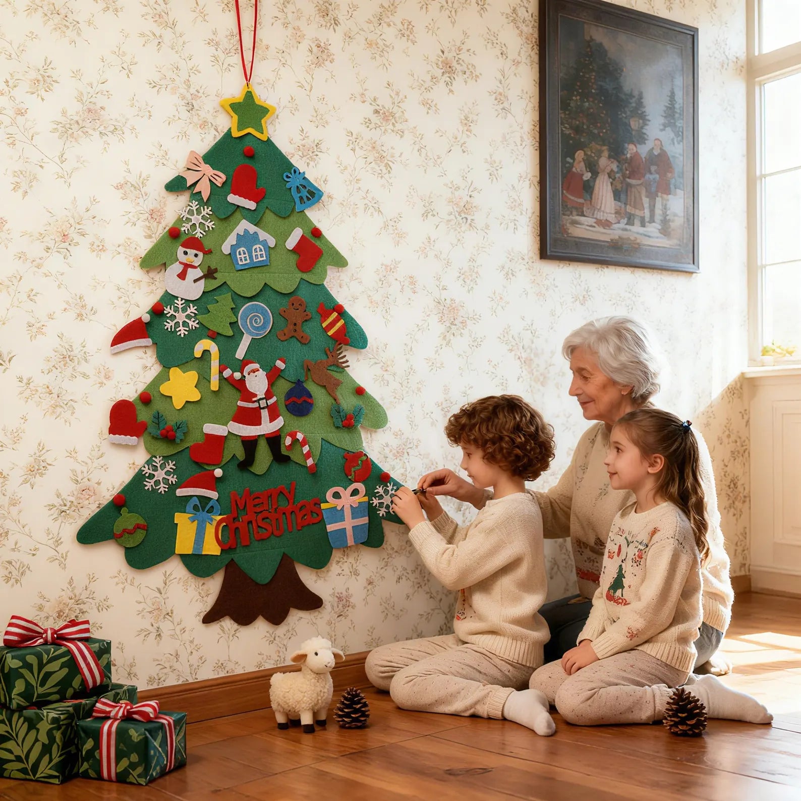 TinyTree - Kids DIY Felt Christmas Tree