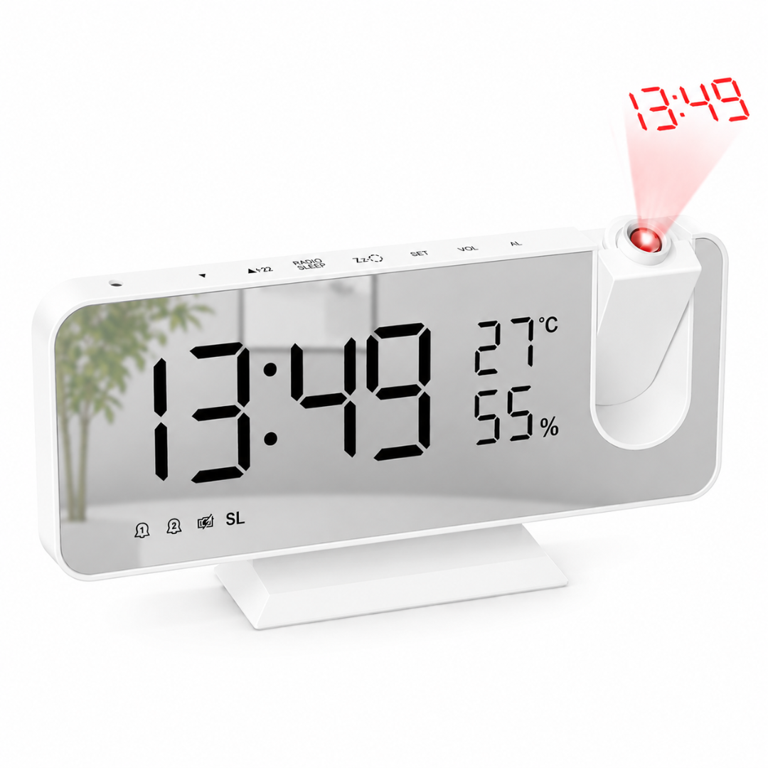 ZenLumin - Radio Projection Alarm Clock