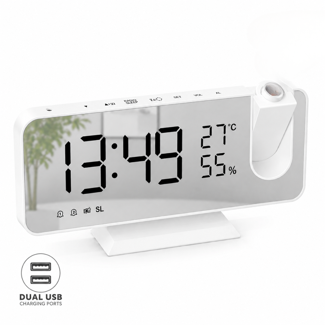 ZenLumin - Radio Projection Alarm Clock
