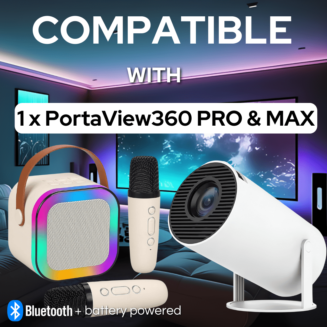PortaView360 Pro Karaoke Bundle
