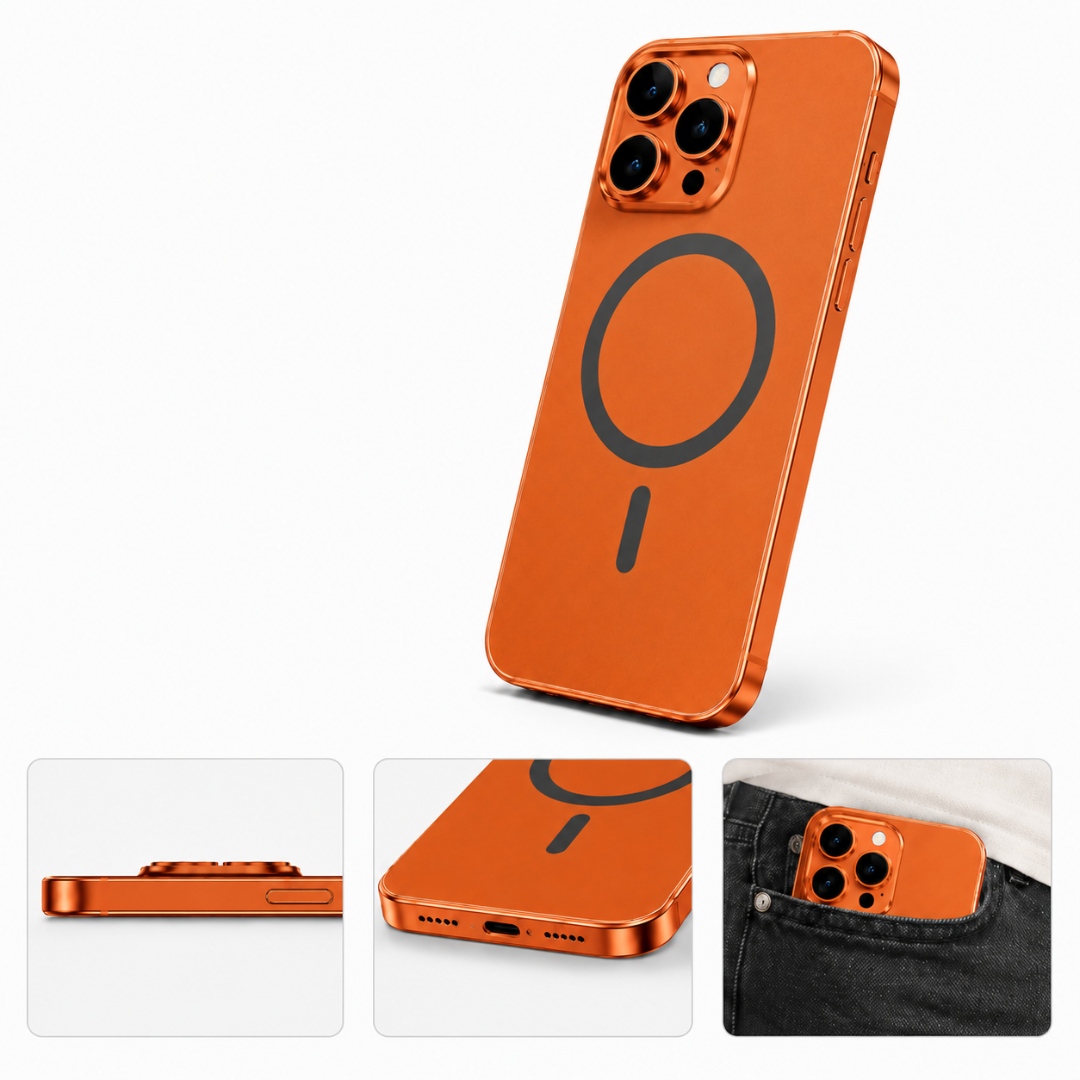 SnapShield - Magnetic Metal Frame Phone Case